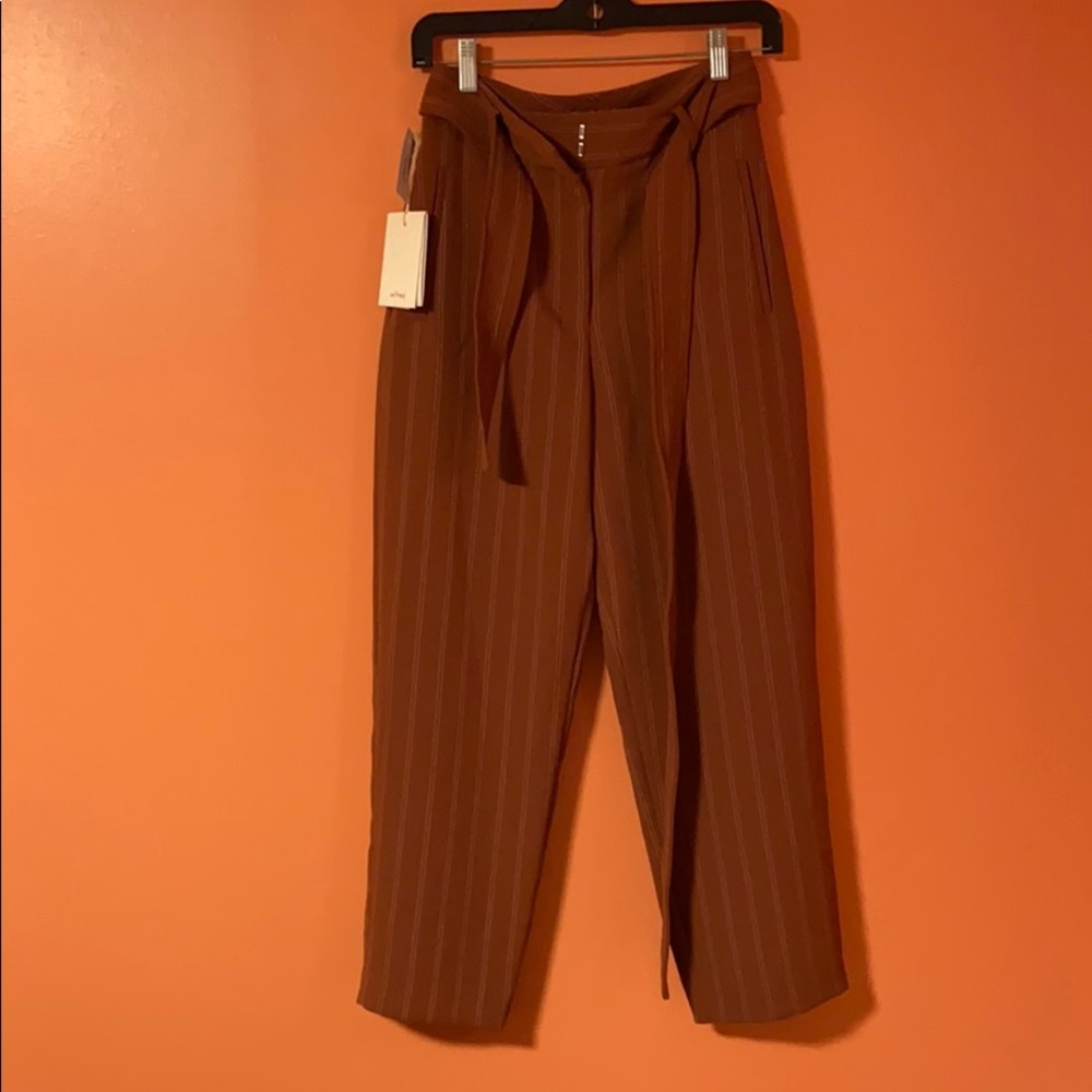 Aritzia Wilfred Jallade Pant - Red Striped
